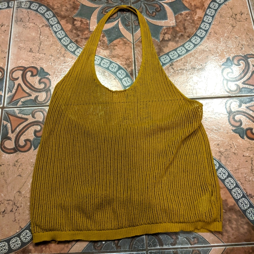 MOTF green halter top
